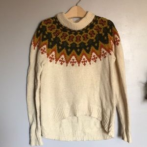 Madewell retro inspired sweater